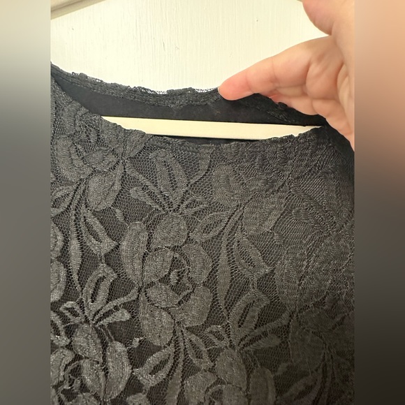 Black Lace Dress - Picture 2 of 3